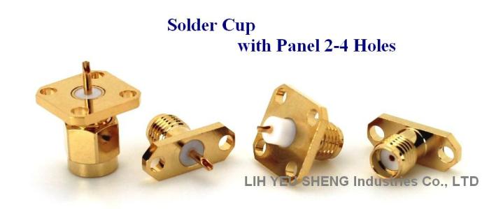 Solder Cup with Panel 2-4 Holes