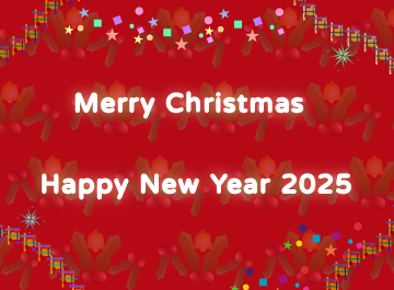 Season Greetings for Christmas and New Year